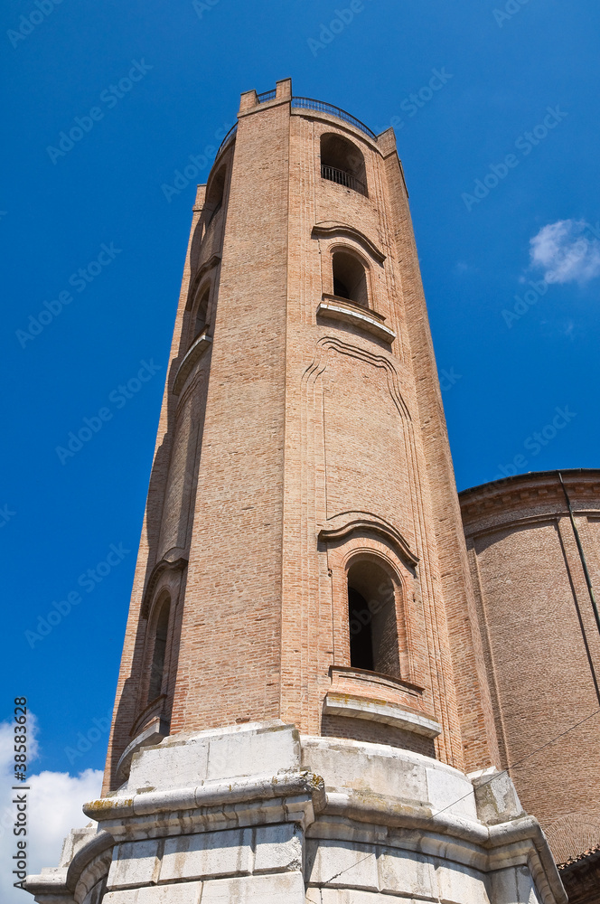Cathedral of St. Cassiano. Comacchio. Emilia-Romagna. Italy.