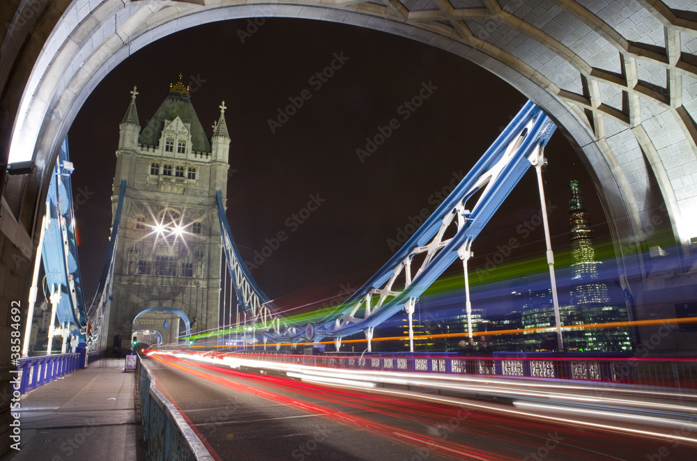 Obraz premium Tower Bridge at Night