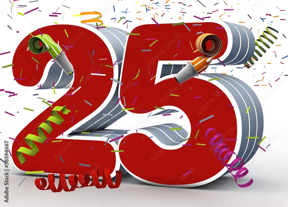 25 Aprile Festa Della Liberazione Disegni 25 jahre Stock Illustration | Adobe Stock