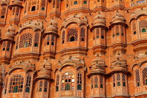 Hawa Mahal, the Palace of Winds, Jaipur, Rajasthan, India. © Curioso.Photography