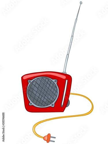 Cartoon Appliences Radio