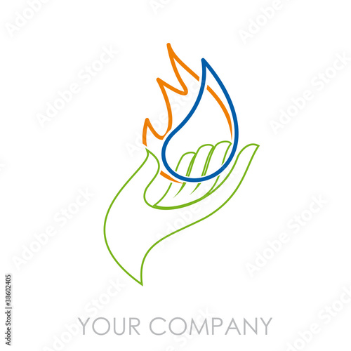 Logo Home energy # Vector
