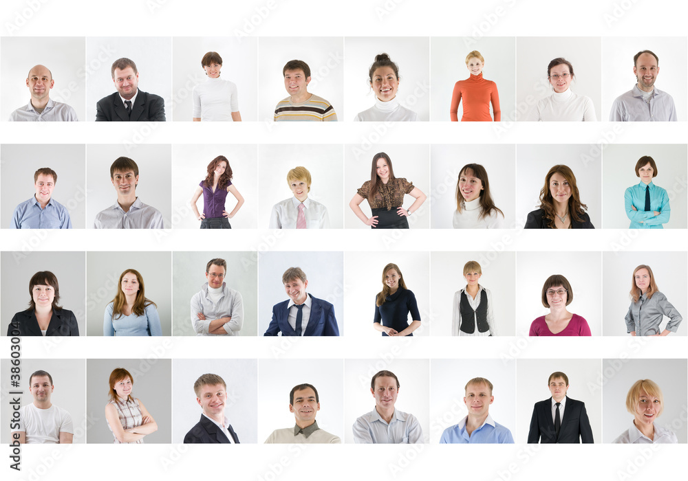 people collage people collage