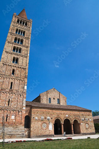 Pomposa Abbey. Codigoro. Emilia-Romagna. Italy.