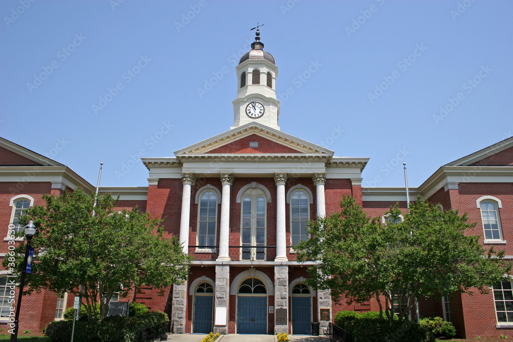 Obraz premium Courthouse, Elizabeth City