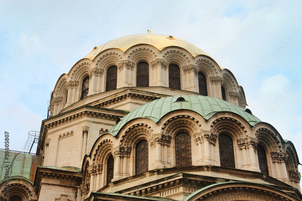 The St. Alexander Nevsky Cathedral, Sofia, Bulgaria