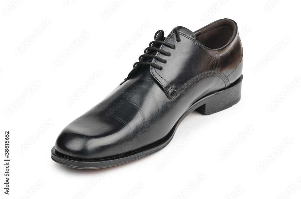 Male shoes in fashion concept Male shoes in fashion concept