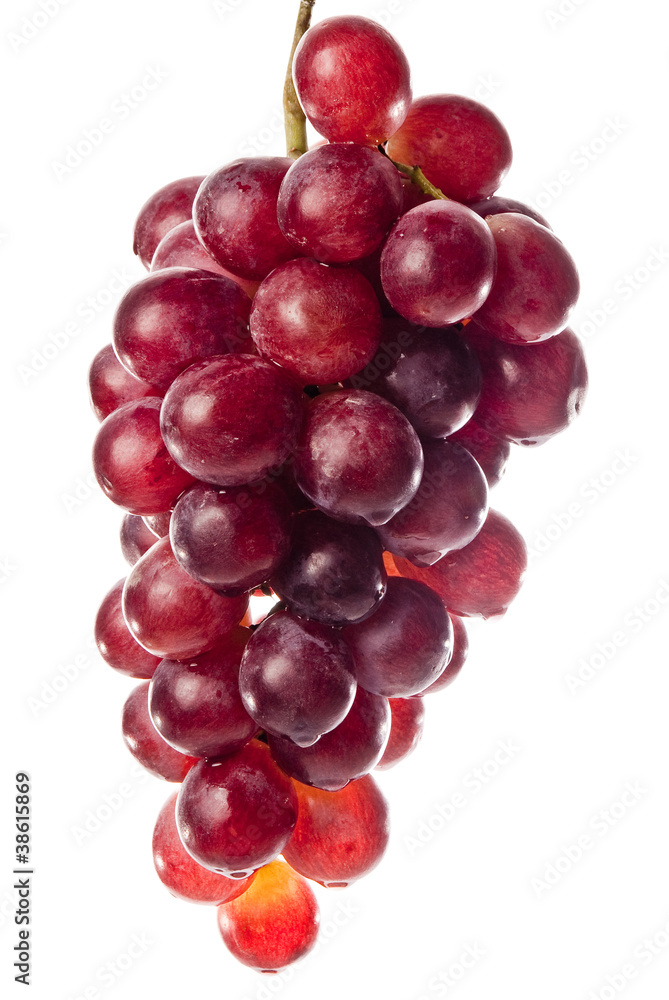 Fototapeta premium bunch of red grapes