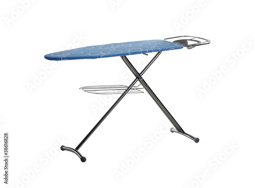 ironing board isolated on white background