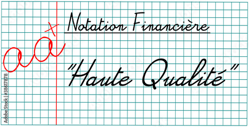 Cahier Notation Financière