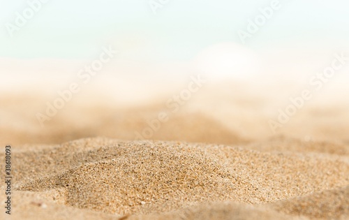Fototapeta Closeup of some sand on the shore