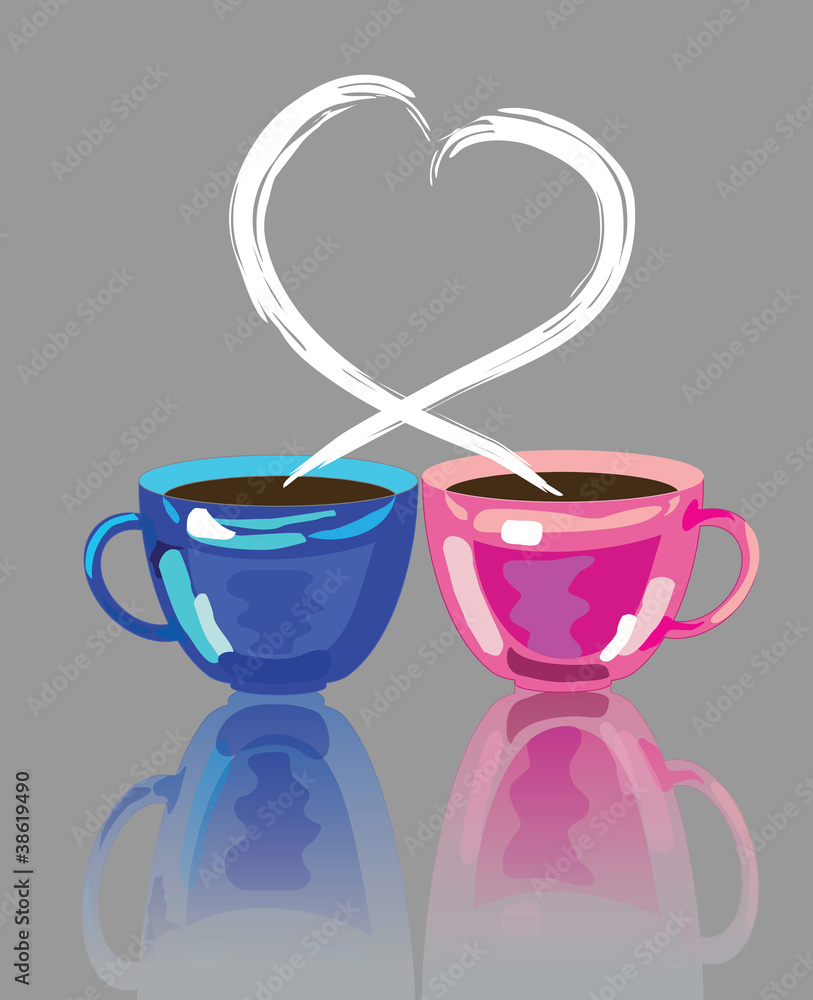 two cups of coffee two cups of coffee
