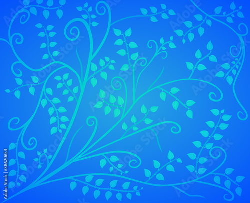 Abstract floral background