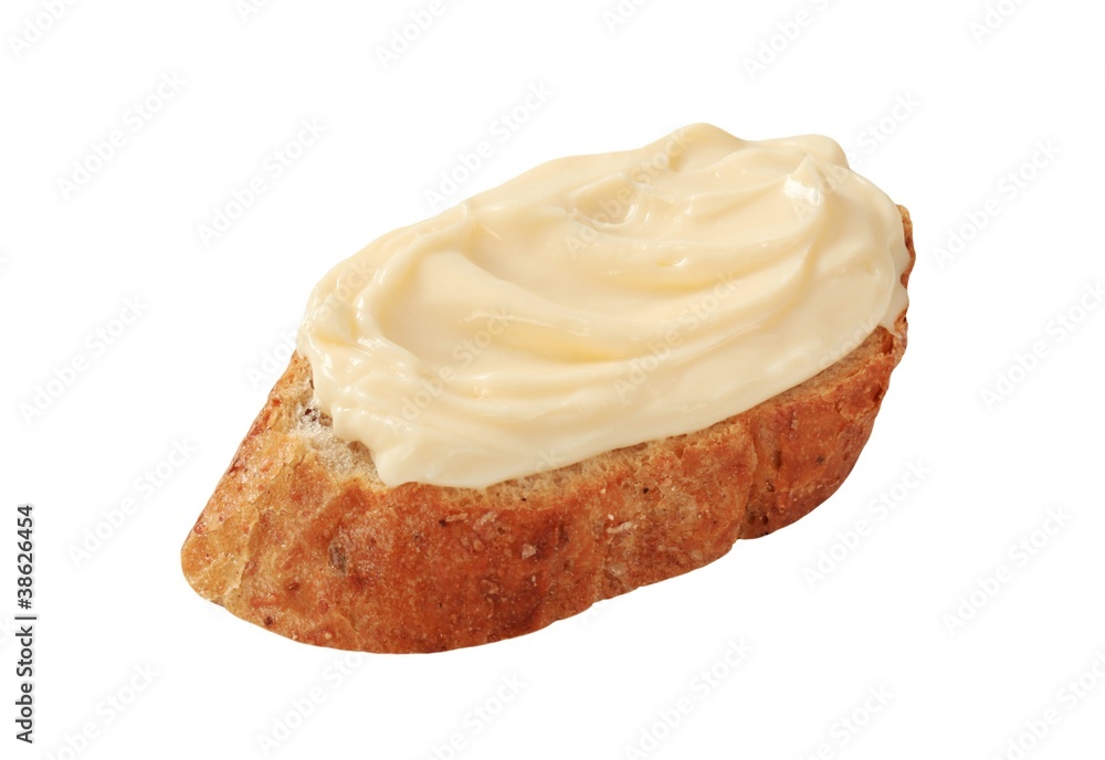 Bread and cheese spread Stock Photo Adobe Stock