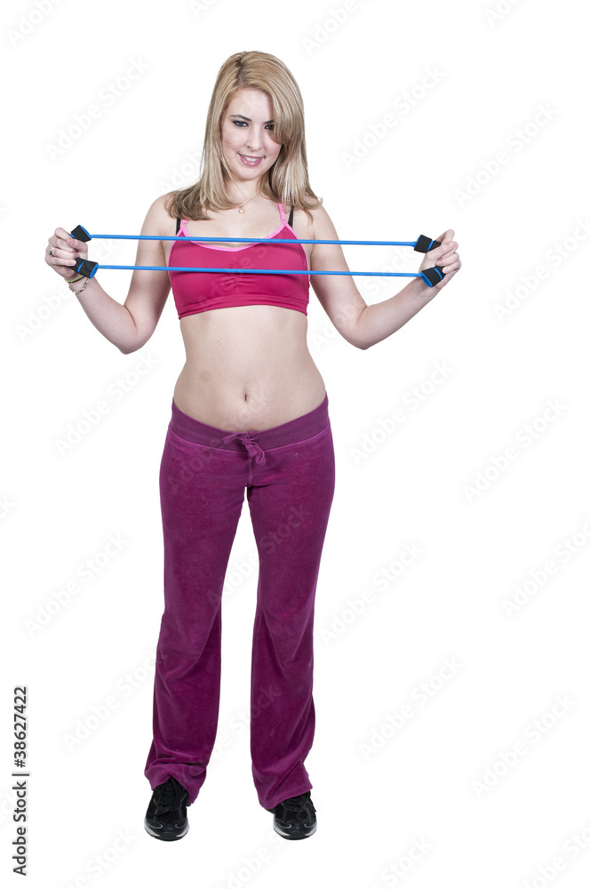 Woman Working Out
