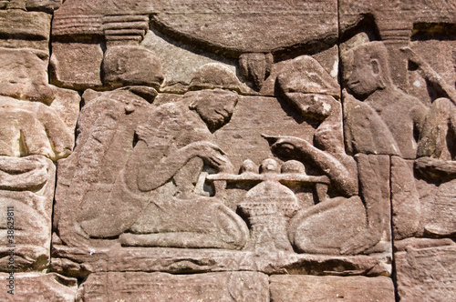 Ancient Khmer chess game