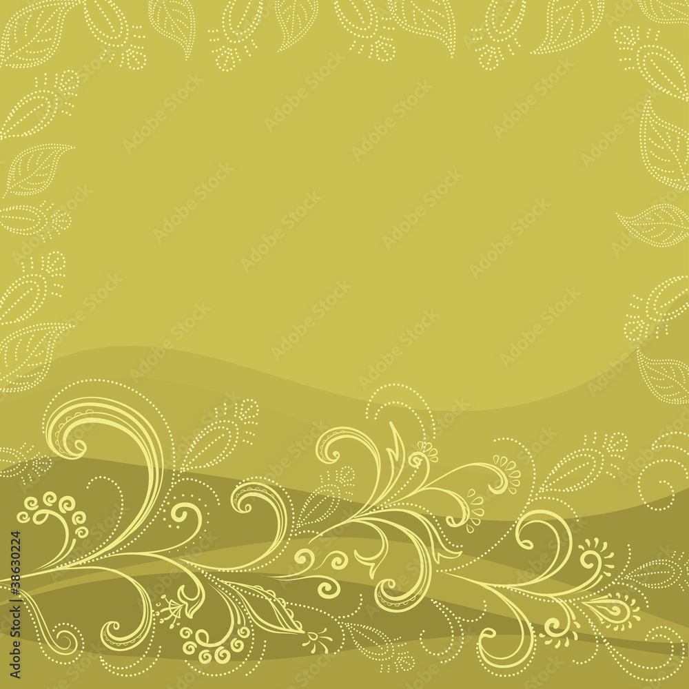 Abstract flower background