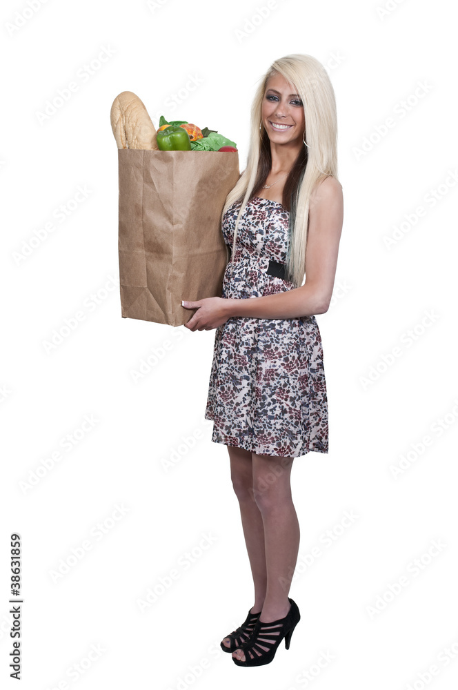 Woman Shopping Bags Woman Shopping Bags