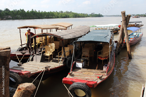 bateaux tourisme mekong vietnam