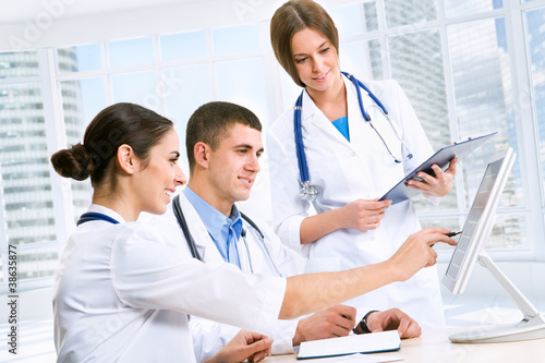 Wallpaper Mural Medical team Torontodigital.ca