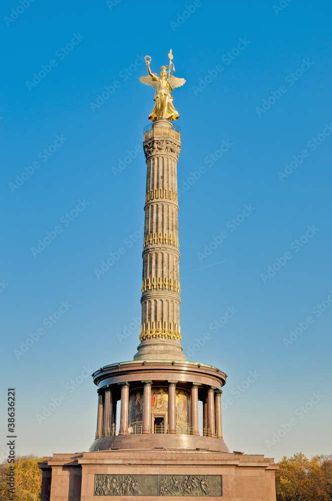 The Siegessaule at Berlin, Germany The Siegessaule at Berlin, Germany