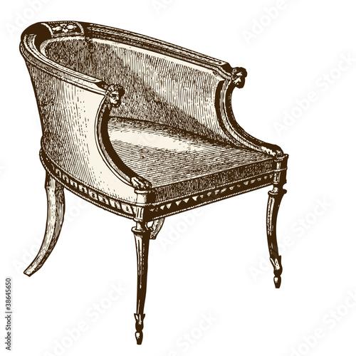 Fauteuil  Empire
