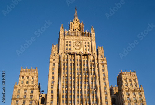 Ministry of Foreign Affairs Building in Moscow