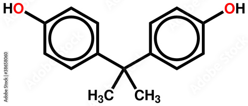 Bisphenol A structural formula