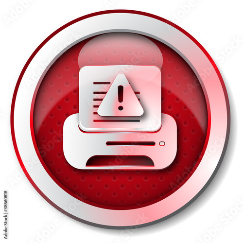 Print error icon