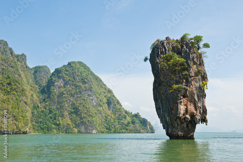 James Bond Island or Khao Tapu Island, Phang Nga, Thailand