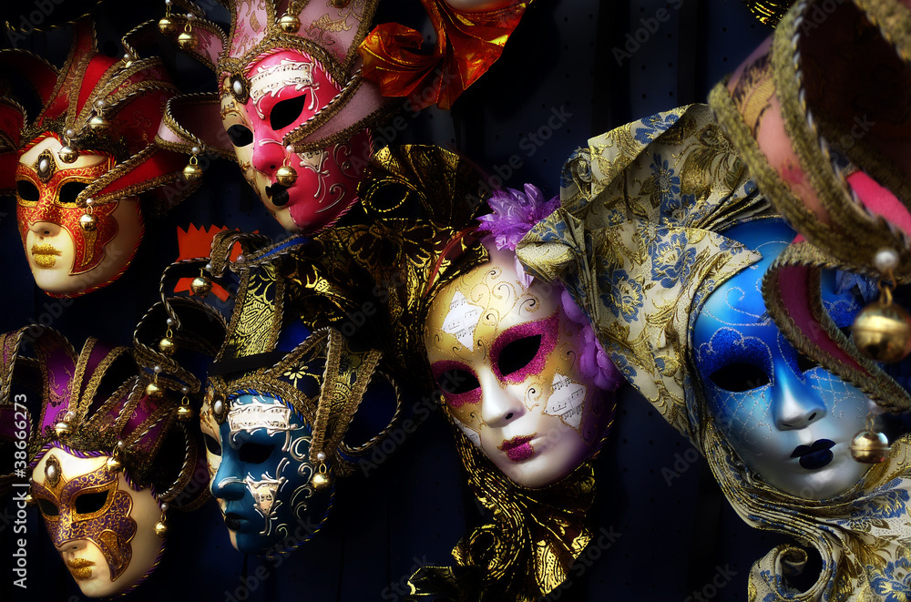 Carnival masks in Venice, Italy