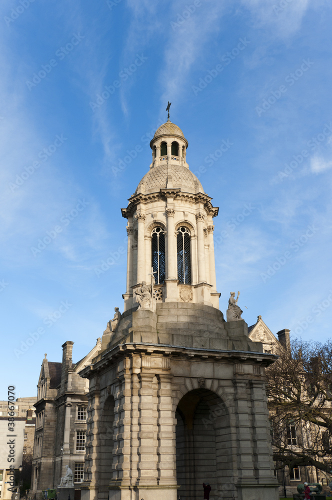 Trinity College in Dublin the capital of Ireland