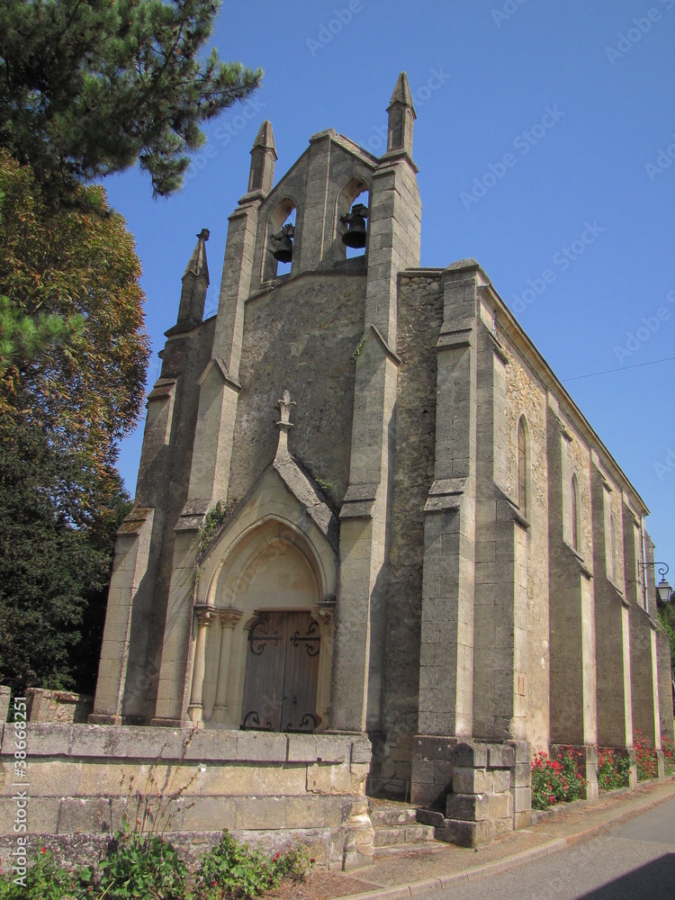 Eglise de Blasimon ; Gironde ; Aquitaine