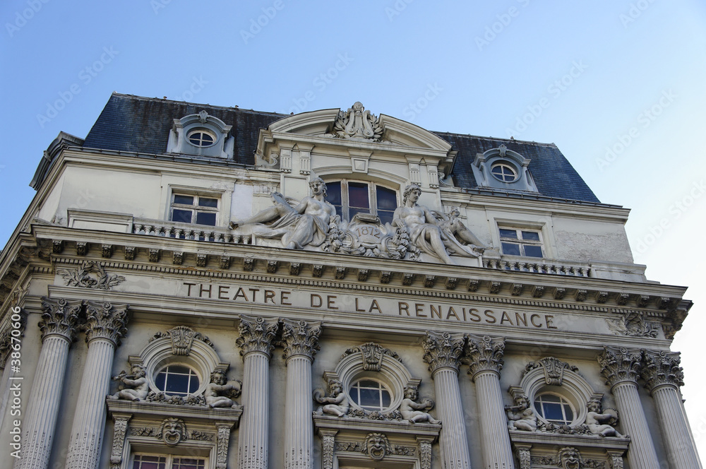 Théâtre de la Renaissance, Paris, France.