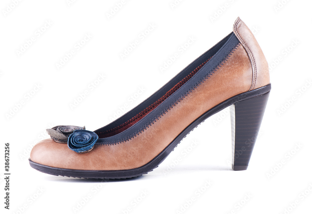 Fototapeta premium Elegant brown shoes