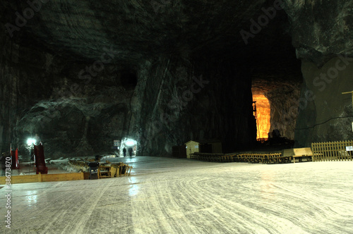 Praid (Parajd) underground salt mine