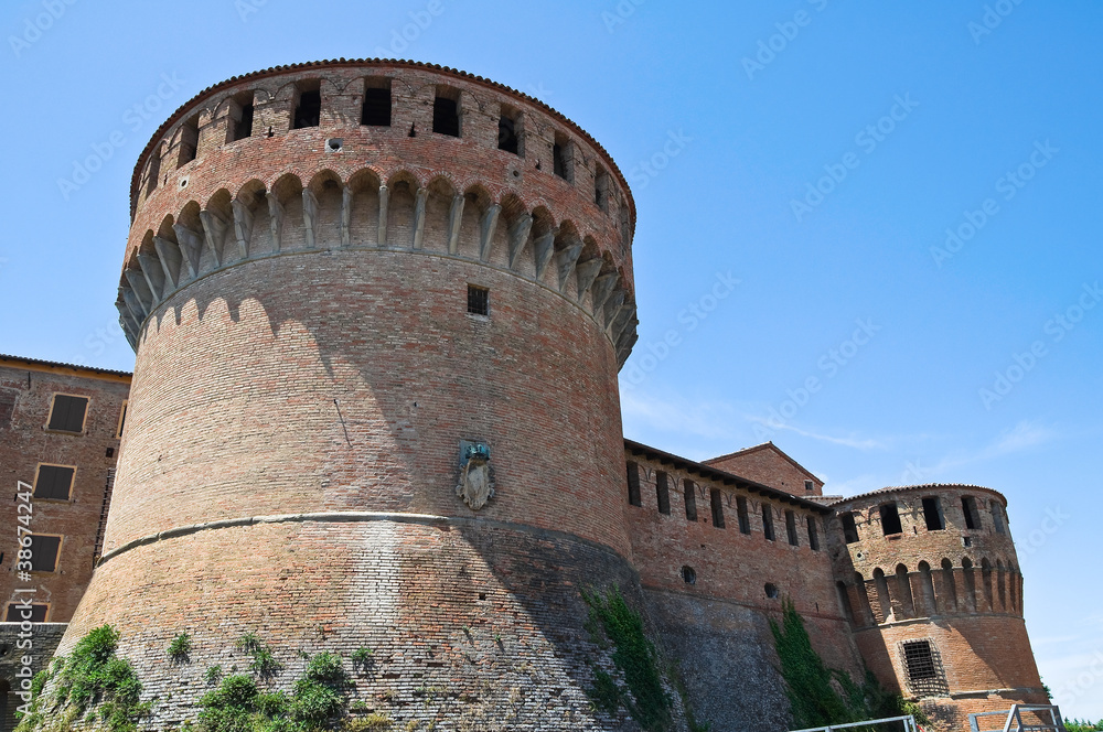 Sforza's Castle. Dozza. Emilia-Romagna. Italy.