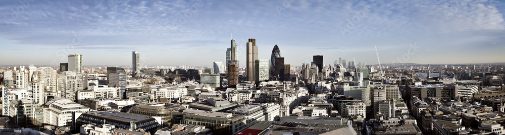 Fototapeta City of London panorama