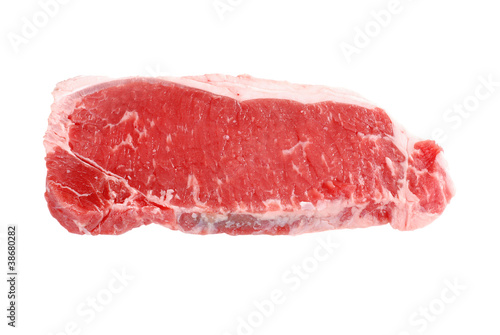 Konstfotografi Isolated strip loin steak