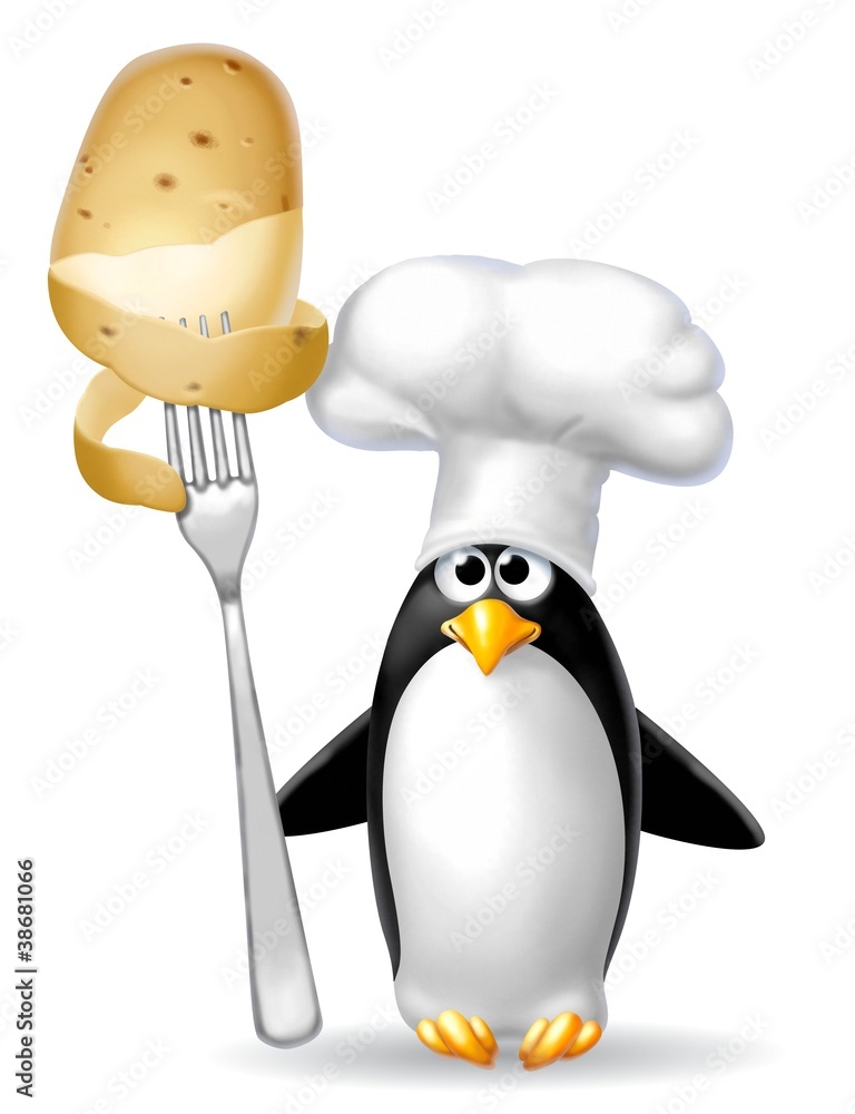 Obraz premium pinguino patata