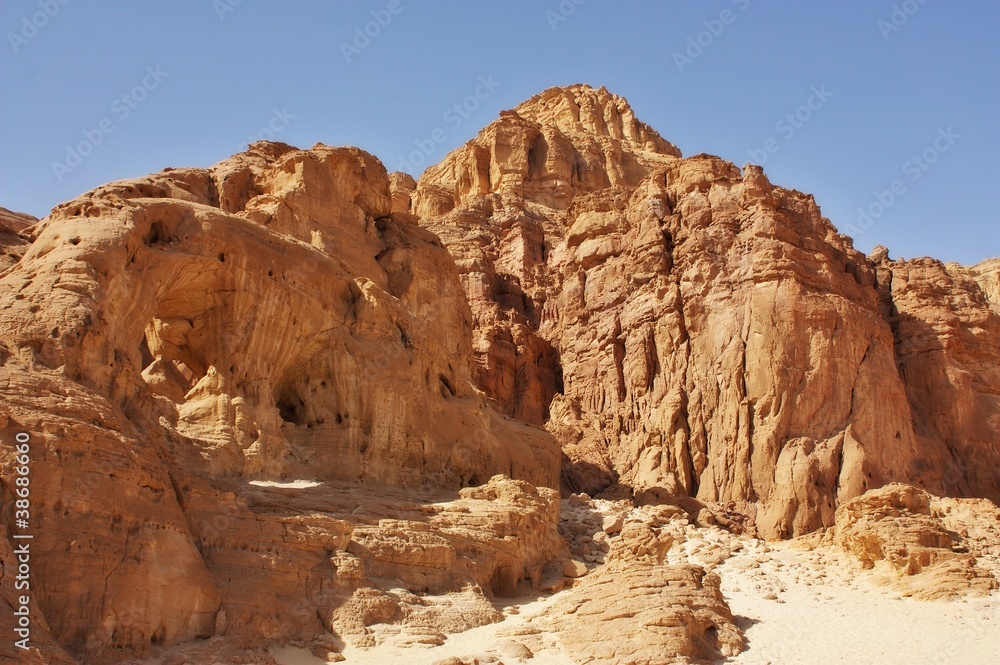 Fototapeta premium Desert Mountains