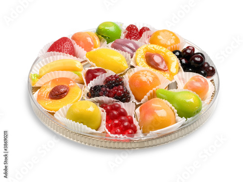 Fruit fruit candy.