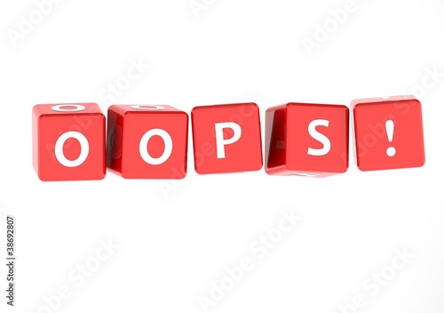 Konstfotografi Oops