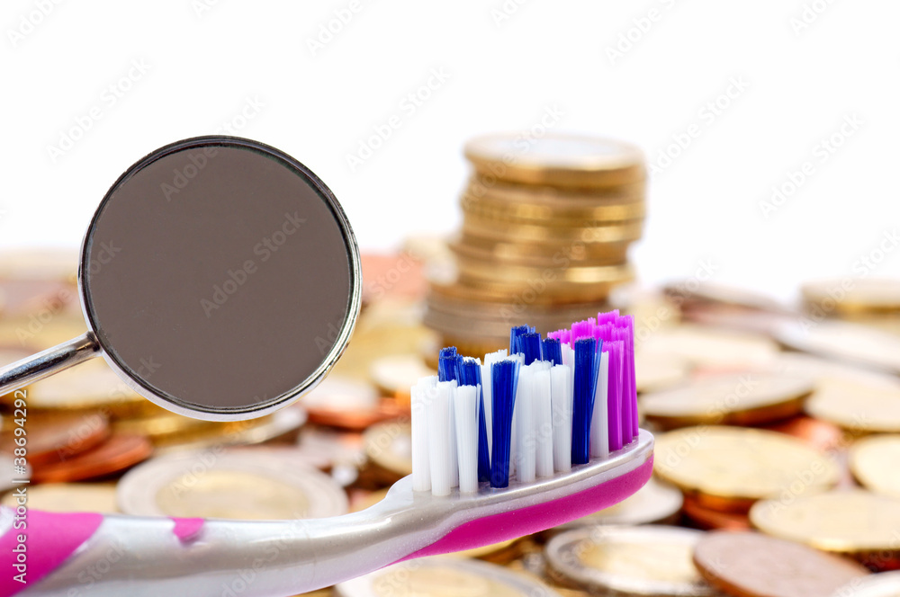 Naklejka premium Zahnpflege