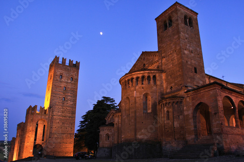 Castell'Arquato, notturno