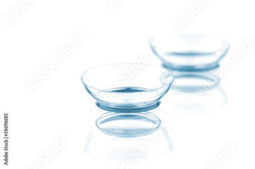 Obraz na płótnie Contact lenses w salonie