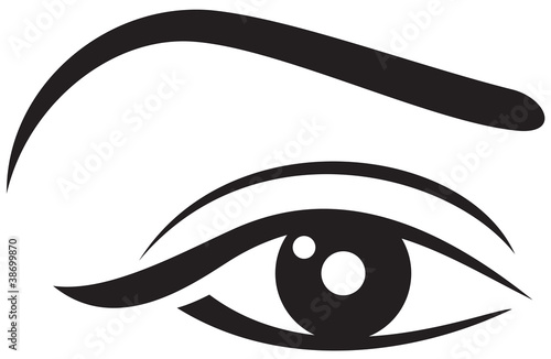 Woman eye