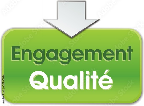 bouton engagement qualité