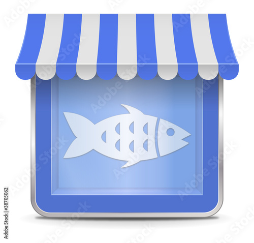Fish Shop Button