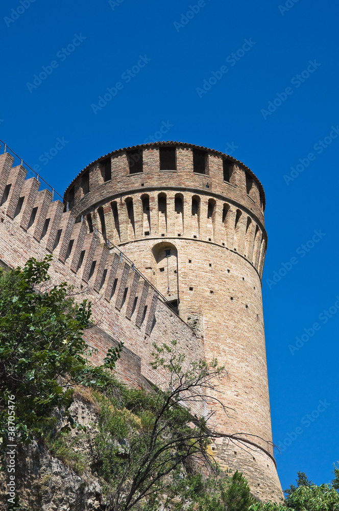 Venetian Fortress. Brisighella. Emilia-Romagna. Italy.